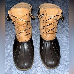 Size USA 9.5 ankle/ rain boots, new condition only worn twice